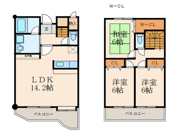 KC.エボリューションの物件間取画像